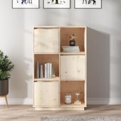 vidaXL tömör fenyőfa magasszekrény 74x35x117 cm (814364)