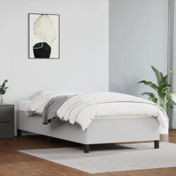 vidaXL fehér műbőr ágykeret 90x200 cm (347228)