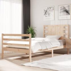 vidaXL tömör fenyőfa ágy matrac nélkül 75 x 190 cm (3104243)