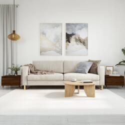 vidaXL 2 db barna tölgyszínű szerelt fa dohányzóasztal 50 x 46 x 35 cm (830859)