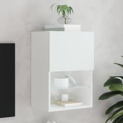 vidaXL fehér TV-szekrény LED-lámpákkal 40, 5x30x60 cm (837029)