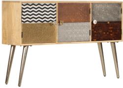 vidaXL tömör mangófa tálalószekrény 120 x 30 x 75 cm (247341)