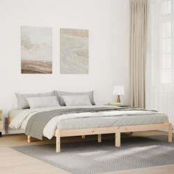vidaXL tömör fenyőfa extra hosszú ágykeret matrac nélkül 180 x 210 cm (852410)