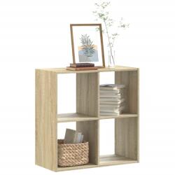 vidaXL sonoma tölgy színű szerelt fa könyvespolc 68, 5 x 32 x 68, 5 cm (852827)