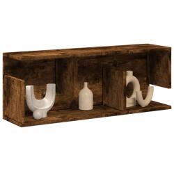 vidaXL füstös tölgy színű szerelt fa faliszekrény 80 x 20 x 30 cm (854836)