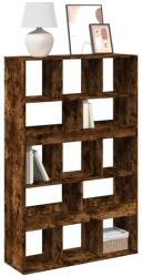 vidaXL füstös tölgy színű szerelt fa könyvespolc 100 x 33 x 156, 5 cm (3309370)