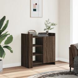 vidaXL barna tölgy színű szerelt fa tálalószekrény 73, 5 x 35 x 75 cm (848408)