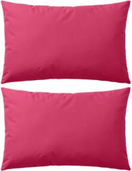 vidaXL 2 db rózsaszín kültéri párna 60 x 40 cm (132296)