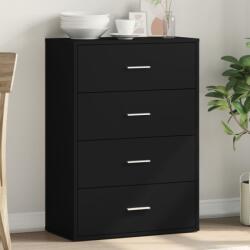 vidaXL fekete szerelt fa tálalóasztal 60 x 31 x 84 cm (840500)