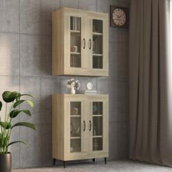 vidaXL sonoma tölgy színű függő faliszekrény 69, 5 x 34 x 90 cm (812288)
