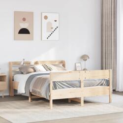 vidaXL tömör fenyőfa ágy matrac nélkül 120 x 190 cm (3306945)