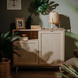 Finori Bali 01A sonoma tölgy- és nádmintás szekrény 3040