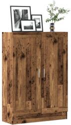 vidaXL antik fa színű szerelt fa könyvszekrény 82, 5 x 30, 5 x 115 cm (856148)