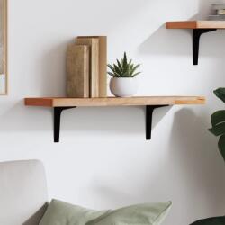 vidaXL tömör bükkfa fali polc 60 x 20 x 2, 5 cm (356026)