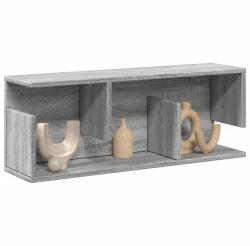 vidaXL szürke sonoma színű szerelt fa faliszekrény 80 x 20 x 30 cm (854837) - vidaxl
