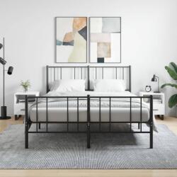 vidaXL 2 db fehér szerelt fa éjjeliszekrény 40 x 35 x 47, 5 cm (827485)
