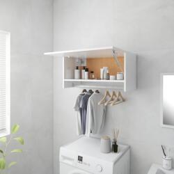 vidaXL magasfényű fehér szerelt fa ruhásszekrény 70 x 32, 5 x 35 cm (808248)