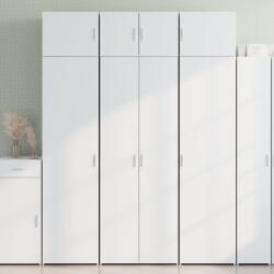 vidaXL fehér szerelt fa tárolószekrény 70 x 42, 5 x 225 cm (3281329)