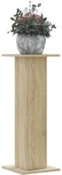 vidaXL 2 db sonoma tölgy szerelt fa növénytartó állvány 30x30x40 cm (3307866)