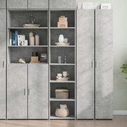 vidaXL betonszürke szerelt fa magasszekrény 45 x 41 x 185 (3281676)