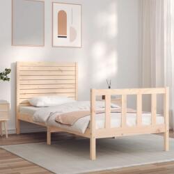 vidaXL tömör fenyőfa ágy matrac nélkül 90 x 200 cm (3193191)