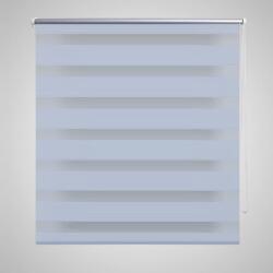 vidaXL Zebra roló 117 x 230 cm Fehér (240218)