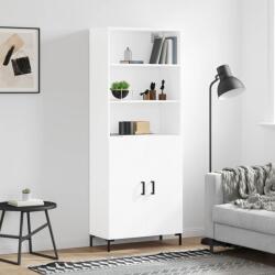 vidaXL fehér szerelt fa magasszekrény 69, 5 x 34 x 180 cm (3189253)