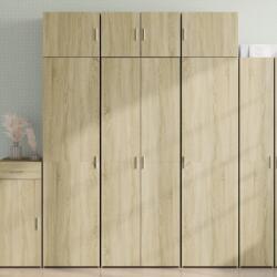 vidaXL sonoma tölgy színű szerelt fa magasszekrény 70 x 42, 5 x 185 cm (3281429)