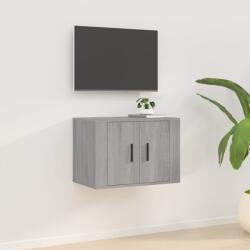 vidaXL szürke sonoma színű fali TV-szekrény 57 x 34, 5 x 40 cm (816622)