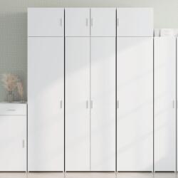 vidaXL fehér szerelt fa tárolószekrény 70 x 42, 5 x 225 cm (3281322)