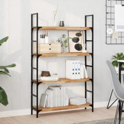 vidaXL olajbevonatú tömör akácfa függőpolc 80 x 20 x 4 cm (3279583)