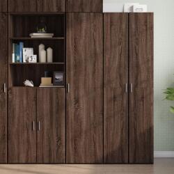 vidaXL barna tölgy színű szerelt fa magasszekrény 45 x 42, 5 x 185 cm (3281412) - vidaxl