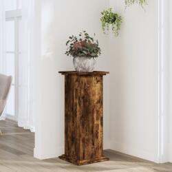 vidaXL füstös tölgy színű szerelt fa növényállvány 33 x 33 x 80 cm (852973)