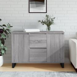 vidaXL szürke sonoma színű szerelt fa tálalószekrény 104 x 35 x 70 cm (827218)