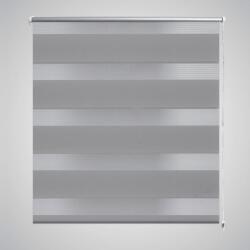 vidaXL Zebra roló 80 x 175 cm Szürke (240203)