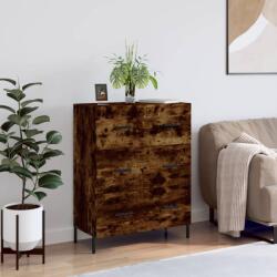 vidaXL füstös tölgy színű szerelt fa tálalószekrény 69, 5 x 34 x 90 cm (827865)