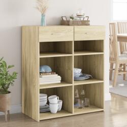 vidaXL sonoma tölgy színű szerelt fa tálalóasztal 80 x 42, 5 x 93 cm (3281478)