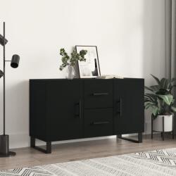vidaXL fekete szerelt fa tálalószekrény 100 x 36 x 60 cm (828197)