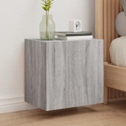 vidaXL 2 db szürke sonoma szerelt fa fali TV-szekrény 40, 5x30x40 cm (836907)