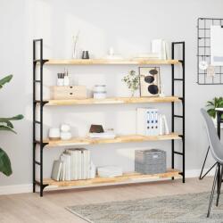vidaXL kezeletlen tömör akácfa függőpolc 140 x 20 x 4 cm (3279435) - vidaxl