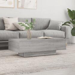 vidaXL szürke sonoma szerelt fa dohányzóasztal 100x49, 5x31 cm (833894)