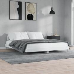 vidaXL fehér szerelt fa ágykeret 140 x 200 cm (832245)