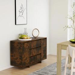 vidaXL szerelt fa tálalószekrény 3 fiókkal 120 x 41 x 75 cm (813062)