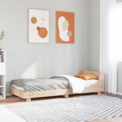 vidaXL tömör fenyőfa ágy matrac nélkül 90 x 200 cm (850737)