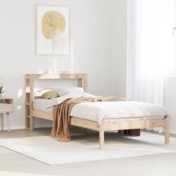 vidaXL tömör fenyőfa ágy matrac nélkül 100 x 200 cm (3305718)