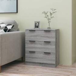 vidaXL szürke sonoma színű szerelt fa tálalószekrény 60 x 30 x 70 cm (816986)