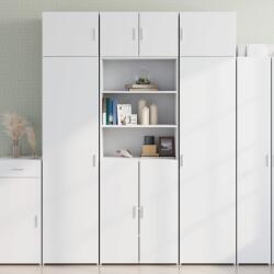 vidaXL fehér szerelt fa tárolószekrény 70 x 42, 5 x 225 cm (3281315) - vidaxl