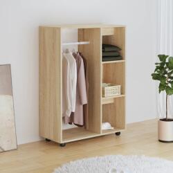 vidaXL sonoma tölgy színű szerelt fa ruhásszekrény 80 x 40 x 110 cm (808516)