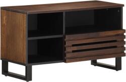 vidaXL barna tömör mangófa TV-szekrény 80 x 34 x 46 cm (377521)