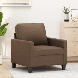 vidaXL barna szövet kanapéfotel 60 cm (359150) - vidaxl